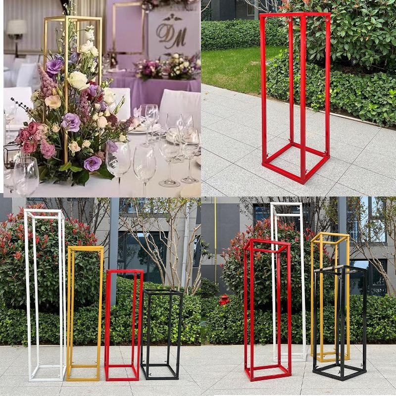 新款婚庆道具加厚铁艺几何路引展示架子婚礼伸缩杆长方框摆件布置,节庆用品/礼品,路引,淘宝优惠券,粉丝福利购,淘宝优惠卷