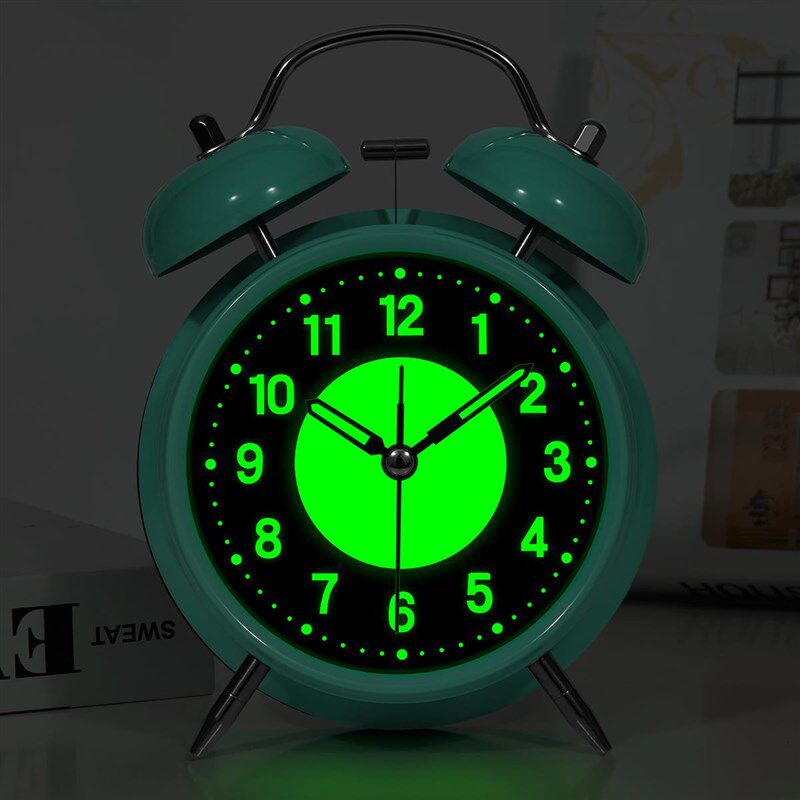 超级闹钟懒人贪睡克星小学生起床桌面时钟男女孩儿童床头夜光钟表