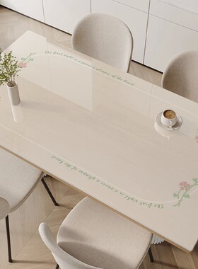 餐桌垫pvcf软玻璃防油防水亚克力透明网红爆款茶几垫台布定制桌布