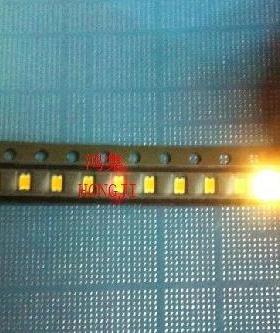 0805暖白光 SMD贴片灯珠 2012高亮暖黄色3000K LED发光二极管