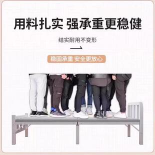 单人床家用折叠床出租房小床卧室加床一米二简易床成人1米5双人床