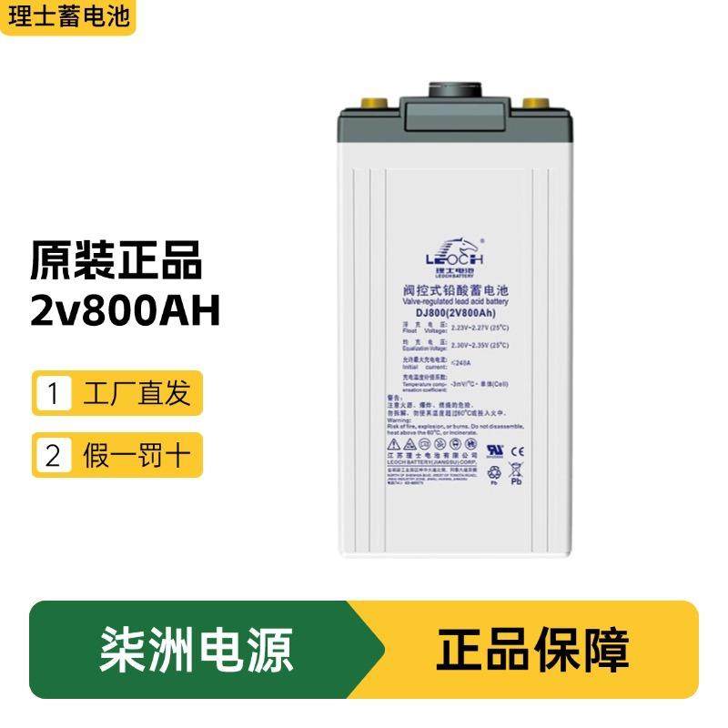 LEOCH理士蓄电池DJ800 风力发电 2V800AH 直流屏 2V蓄电池