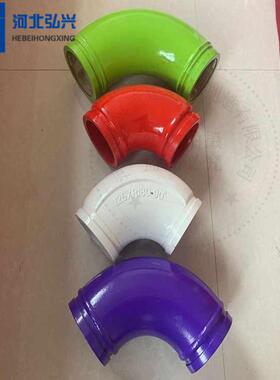 六万方双层耐*磨弯头 R275*45°高方量合金弯头