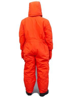 醒目红色耐低温防冻 防液氮服 防冻服 无背囊低温液氮防护服