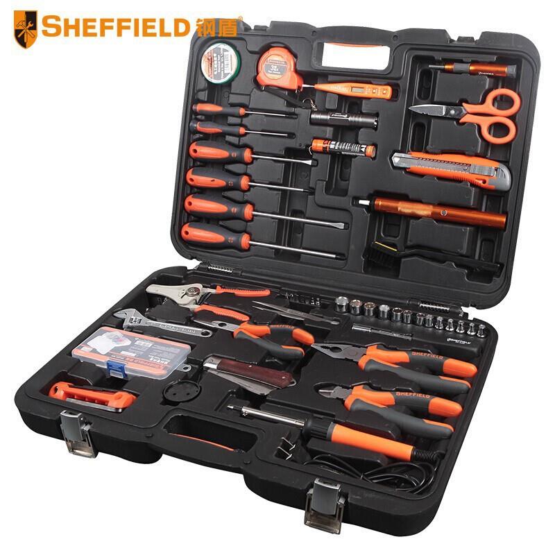 钢盾S010057 57件套电讯维修组套电讯组合套装多功能精密芯片