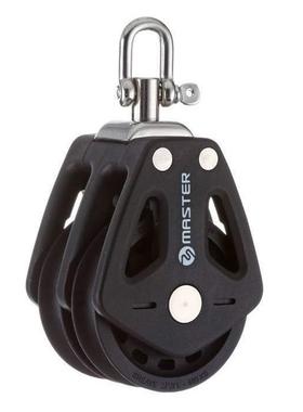 35毫米轮径8毫米线径双轮/旋转游艇帆船轴承滑轮Mater BP-3503F