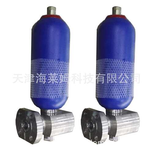 海莱姆高压蓄能器40-63MPa储能器不锈钢脉冲阻尼器、波纹管缓冲器