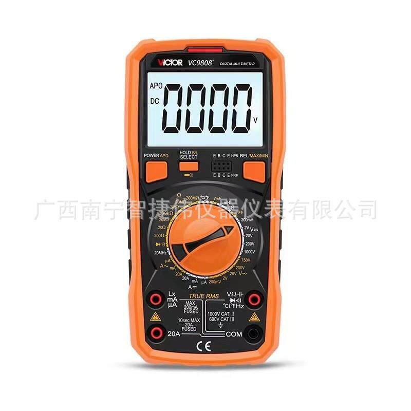 胜利数字万用表VC9808+/VC9806+/VC980+/VC9805+/VC9801A+万应表