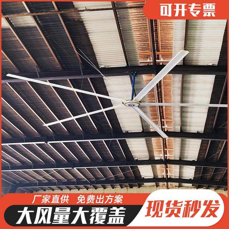 大型工业风扇厂房车间室内体育商场养殖通风节能大功率仓库吊扇