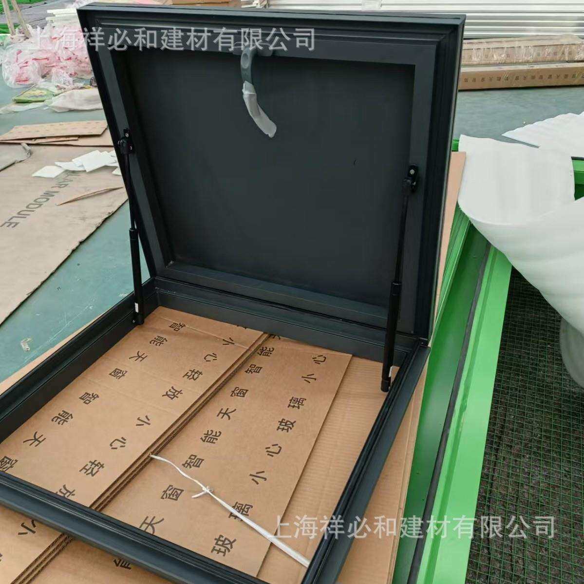 加厚铝合金斜屋顶天窗平顶房阳光房阁楼天窗天井折铝板款天窗遮光