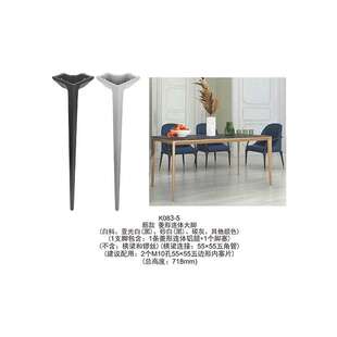 利峰 铝合金 办公家具铝型材 办公配件 异形家具铝合金连接件配件