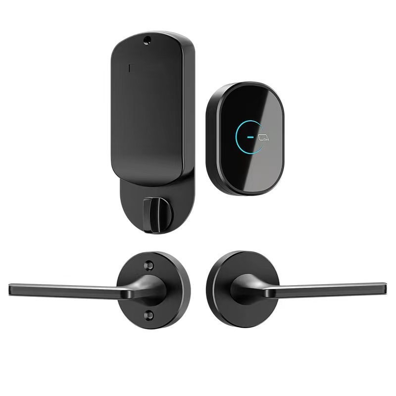 酒店门锁宾e馆刷卡锁APP密码锁智能感应木门锁公寓民宿电子磁卡锁