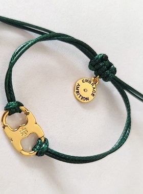 时尚工作服夜梦趣梦手链梦慈善K红绳情侣手链同款男女