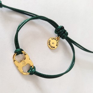 时尚工作服夜梦趣梦手链梦慈善K红绳情侣手链同款男女