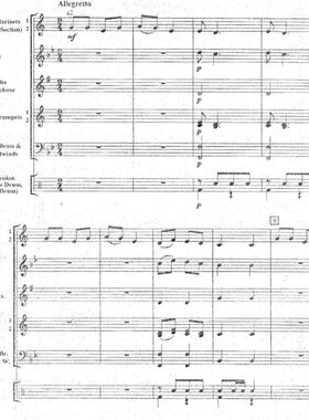 地管乐响营总1.5团合奏总谱乐单簧管谱乐管分交谱