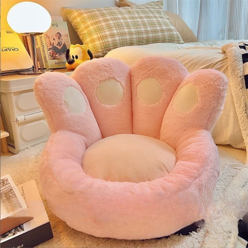 猫爪坐垫卧室家用m飘窗床边地毯办公室久坐懒人沙发榻榻米