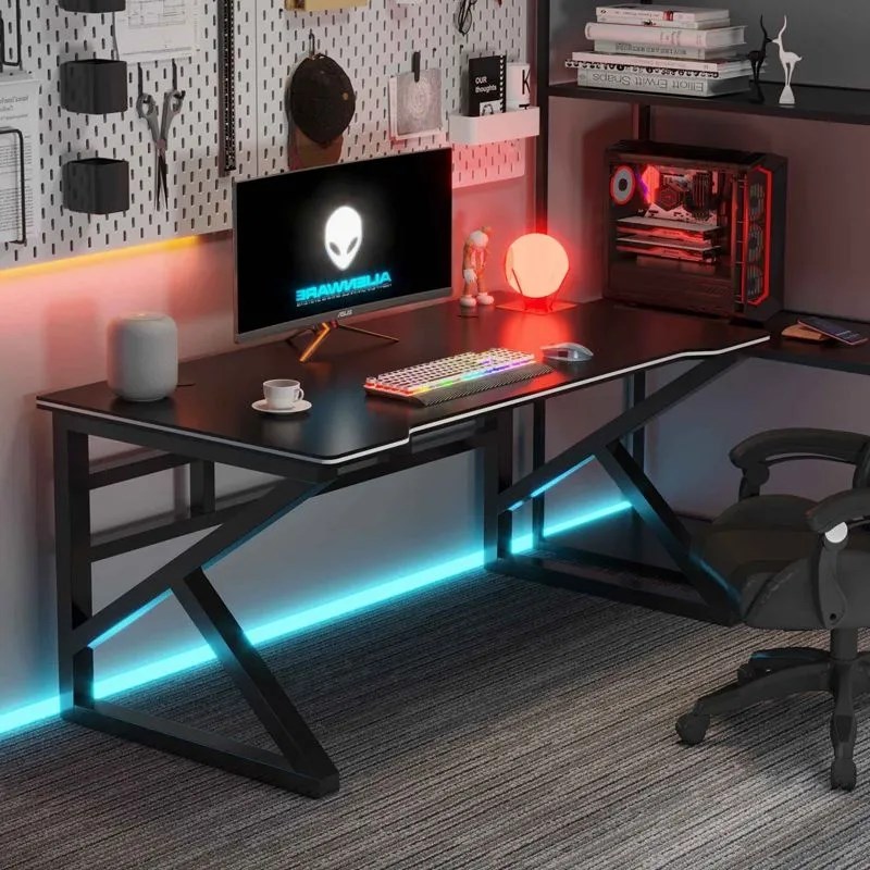 台式电脑桌家用电竞桌简约现代简易卧室办公桌子学生写字台书桌