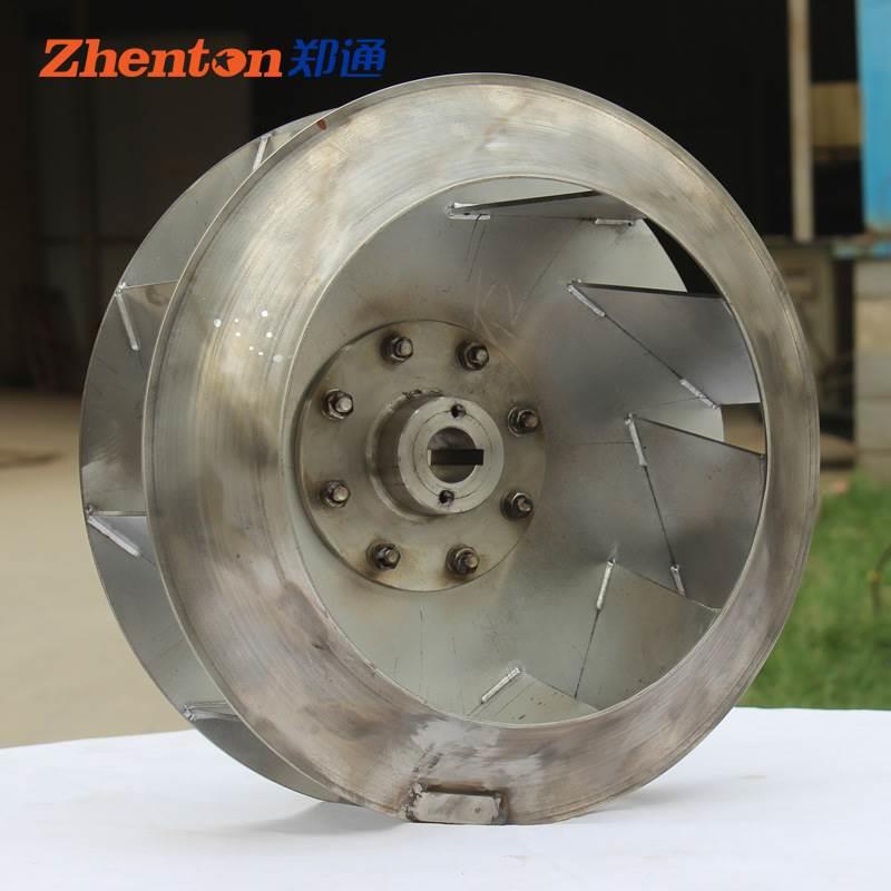 厂家不锈钢叶轮锅炉通风机配件风轮耐高温离心叶轮非标定制叶轮