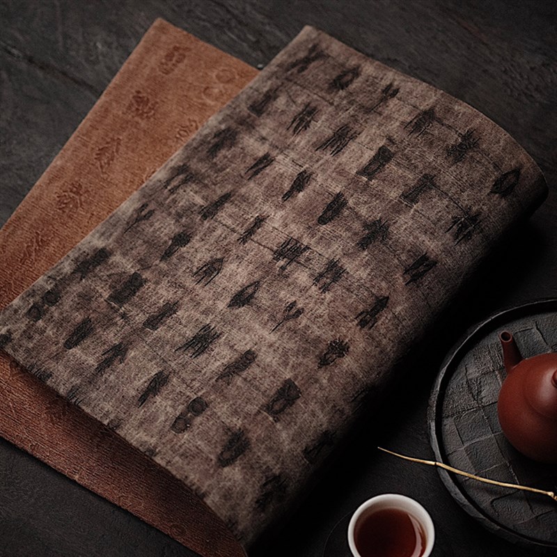 几席之上 中式油丝提花香云纱茶席 禅意茶盘垫茶台桌布茶垫桌旗