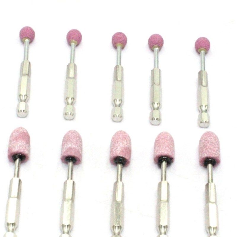 电扳手六角柄粉色砂轮打磨头锂电起子用PA砂轮磨头电钻用金属抛光,标准件/零部件/工业耗材,磨头,淘宝优惠券,粉丝福利购,淘宝优惠卷