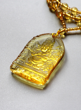 定制密宗神像法相挂件二臂玛哈嘎拉普贤J如来的忿怒化身大黑天吊