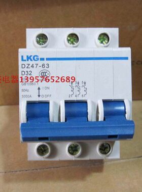 家用小型7466K3 6 P3D断路器G32空气开关 5AA1LA1-Z00A63A0A2A4A2