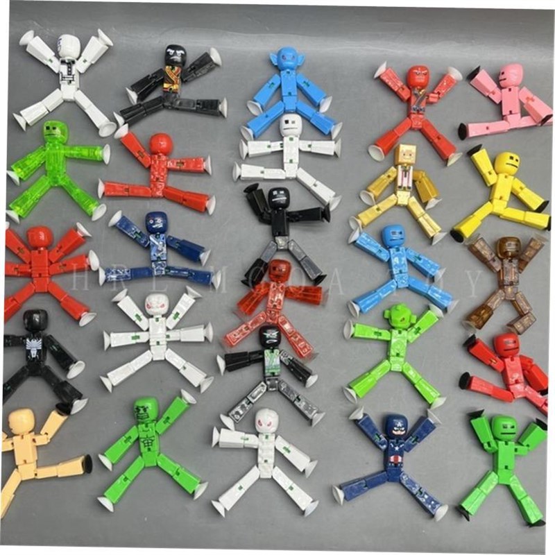 棍棒机器人吸盘m机器人棍棒人动物摄影木偶Mult