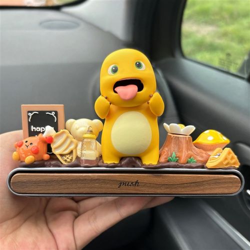 奶龙车载摆件2025新款车内饰品停车号码牌汽车挪车装饰Z女士高级