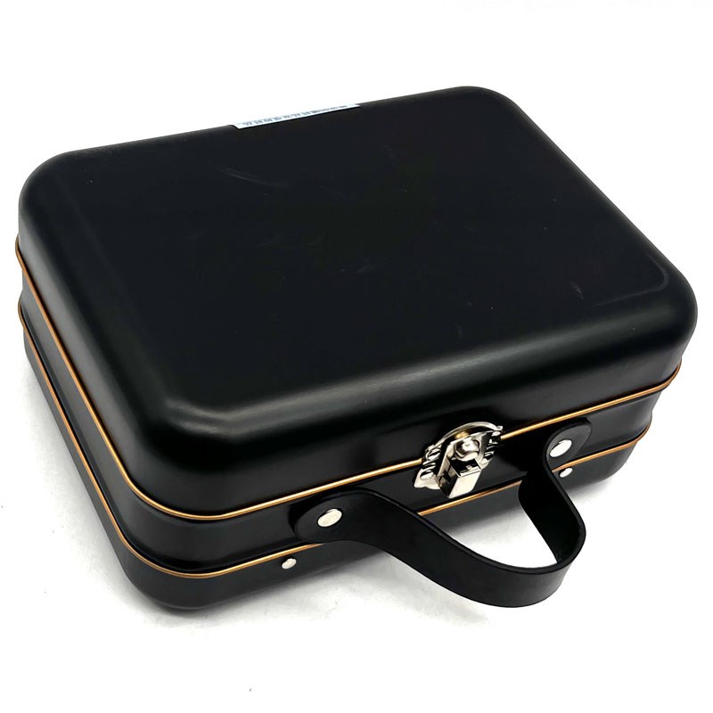 现货长方形手提铁盒 翻盖连体电子工具包装L铁盒 方形金属收纳铁