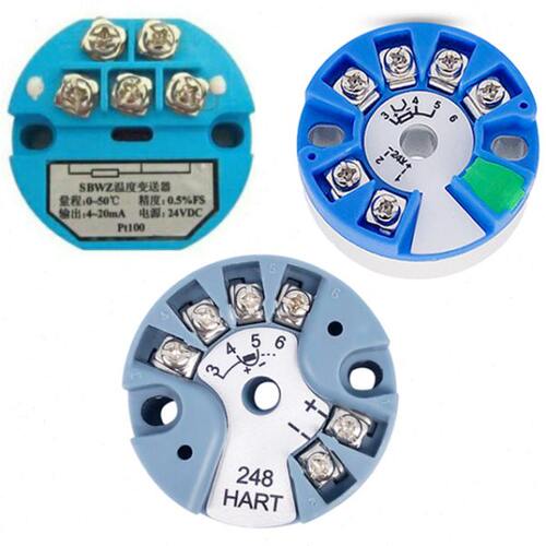 SBWZ-2480/2460 智能温度变送器模块 4-20mA输出 dc24v -50-450℃