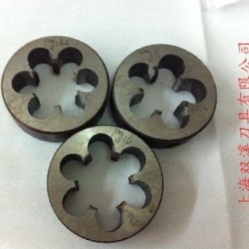 80度PG钢瓶管螺纹元板牙PG7PG9PG11PG13.5PG16PG21PG29高精度