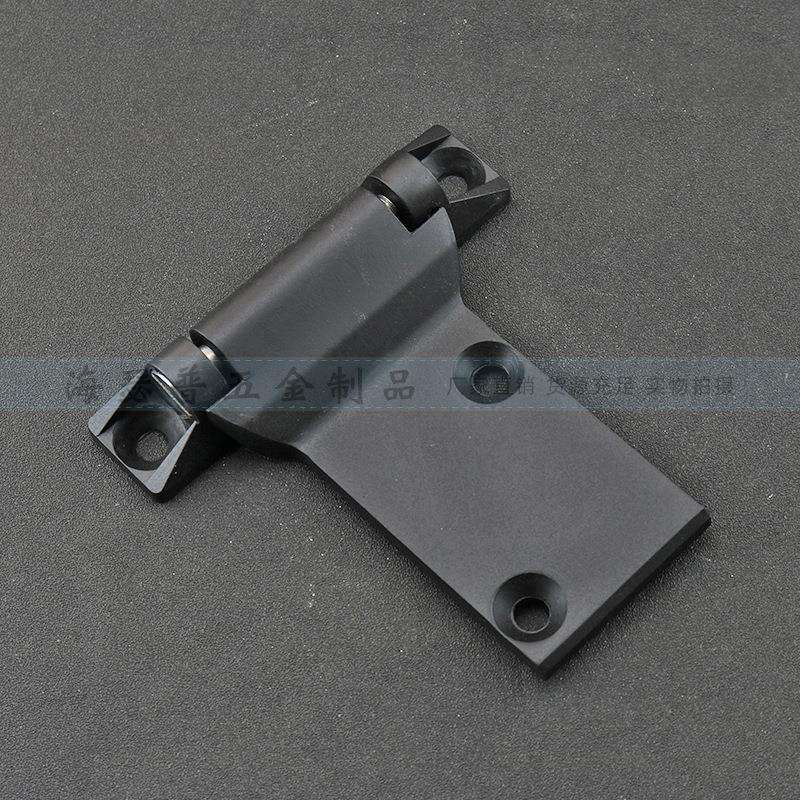 CL282 大号黑色T型旋转铰链工业开关柜配电箱机械设备重型合页