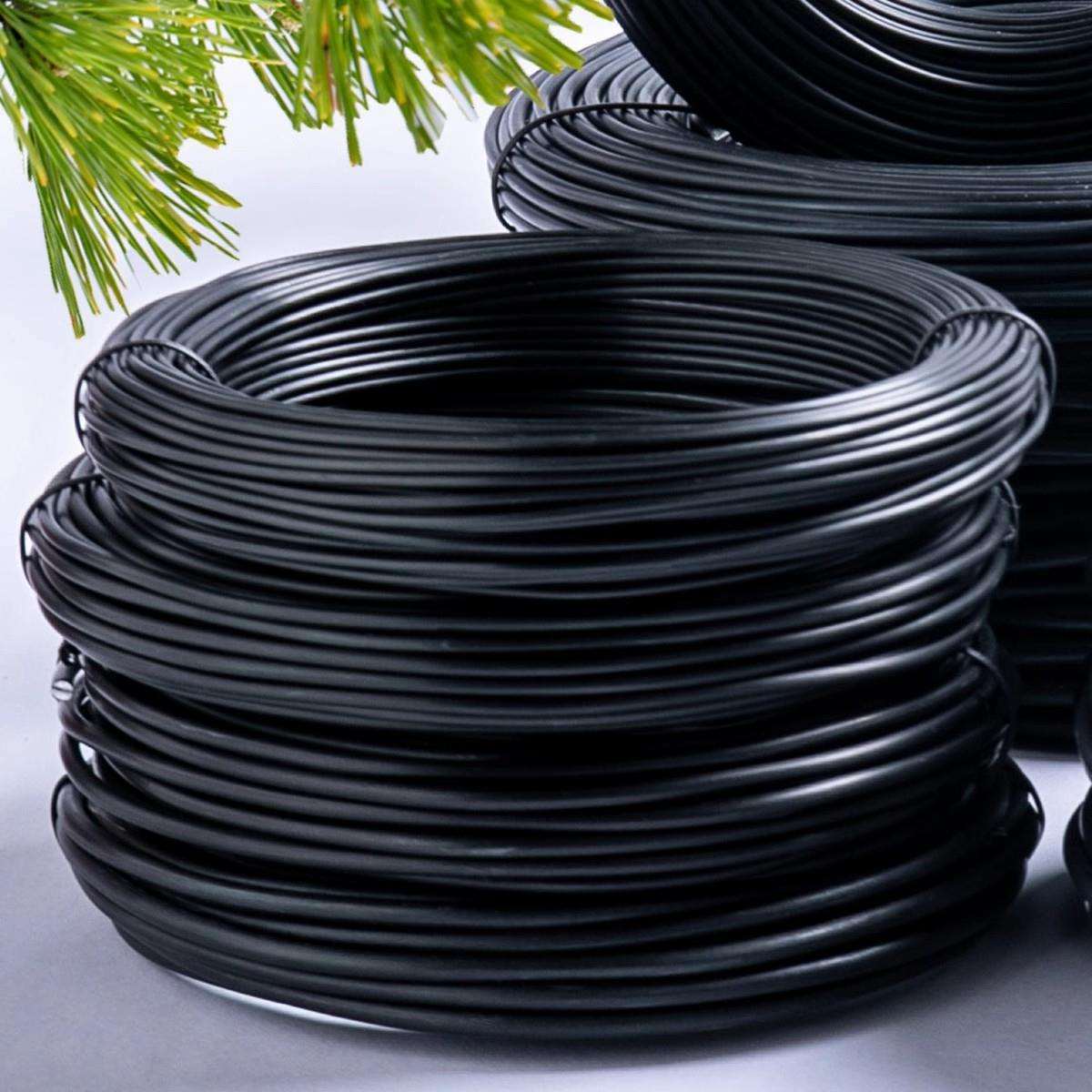 盆景园艺丝 工艺丝 黑色工艺铝丝镀锌丝 植物造型园艺铝丝铝线