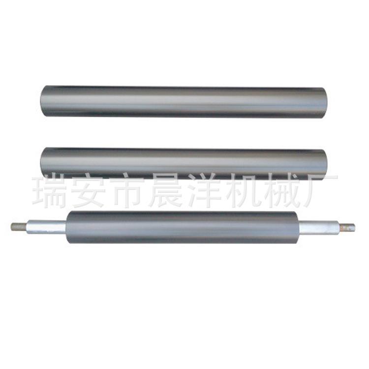 厂地货源供应铝导辊 无轴带轴 空心茶色白色光滑铝辊提供专业咨询
