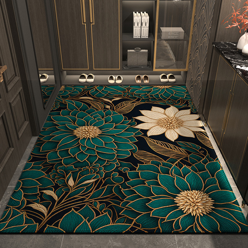 轻奢高级入户门地垫地毯门垫进门大门口玄关防滑脚垫可裁剪定制