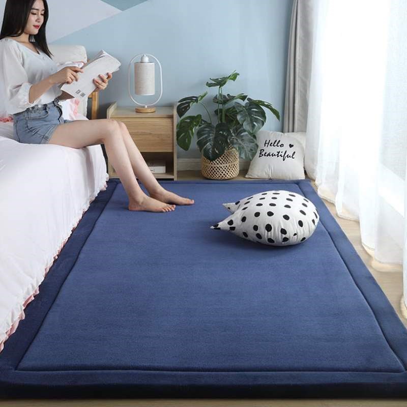 毯防儿童房婴儿宝宝摔爬行加厚床下卧室地毯打地铺垫地垫垫垫床边