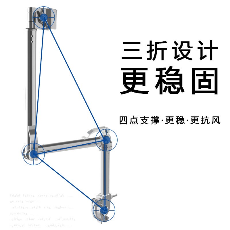 电动车撑伞架电瓶车雨伞支架婴儿车遮阳伞固定夹伞器自行车雨伞架