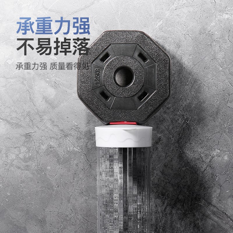 杯子架子置物架塑料透明免打孔壁挂式自动饮水机一次性取杯器