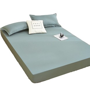 床罩床笠单件一米八1米5水洗棉简约12/1米8乘2米的床垫套