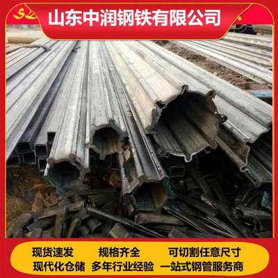 外方内圆铁管价格 平椭圆钢管 外圆内六角管  内方管