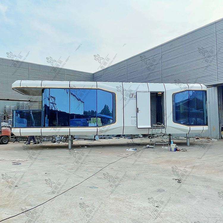 移动建筑民宿装配式集成房屋 露营基地智能化太空舱民宿客房工厂