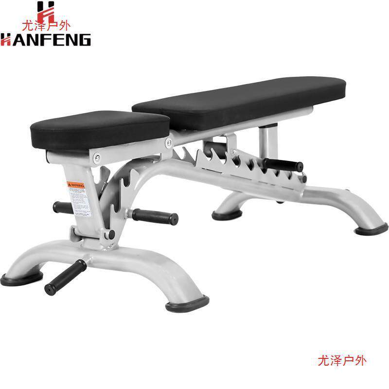 专业健身可调哑铃凳商用飞鸟卧推凳仰卧起坐健身椅多功能腹肌尤泽