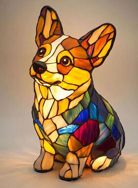 跨境新款Cat Lamp-Dachshund Lamp-Bigfoot Lamp动物灯摆件