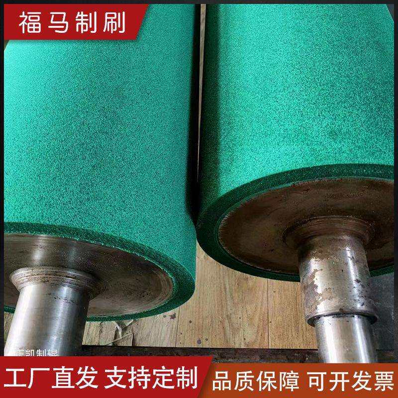 厂家订 做橡胶聚氨酯海绵纤维材料吸油辊油量控制油液吸附涂油辊
