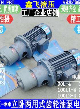LWBZ-CB-B40 B50 B63 JZ齿轮油泵电机组装置YE2-L00L1-4 2.2KW