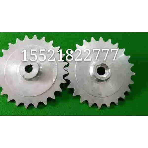 Z型斗式提升机链条链轮料斗C2052不锈钢 镀镍加长销链条尼龙滚子