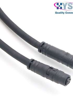 RollerDrive EC5000连接线 5芯 M8卡扣式航空插头