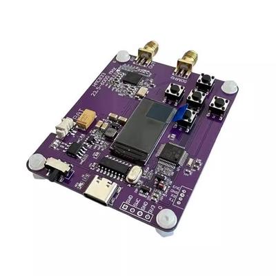 6GHz射频信号发生器23.5-6000MHZ射频信号源发送器HMC833oled屏显