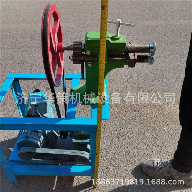 济宁供应电动款白铁皮起线器 铁皮轧边机 电动单轮起线机现货