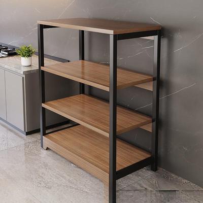 新款家用多功能厨房客厅阳台置物架落地多层简易加厚收纳家具橱柜